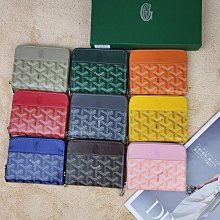 GOYARD 新款PLUMET系列白綠斜紋帆布LOGO翻蓋扁斜背包 (黑色) 歷史價格詳細信息