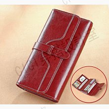 女士長款錢包手掌問牛皮大鈔夾多卡位翻蓋女士手拿包兩折零錢包 歷史價格詳細信息