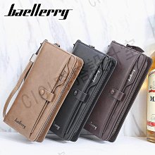 長皮夾baellerry男用長夾 軟皮防水防刮長錢包 潮牌大容量拉鍊多卡位手機包 零錢包P870【CICI穿搭設計室】 歷史價格詳細信息
