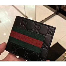 GUCCI 408827 GG Supreme 經典印花織帶對開8卡短夾.鐵灰 歷史價格詳細信息