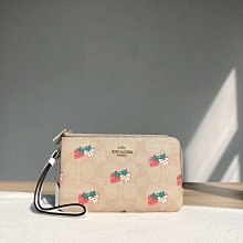 【COACH】草莓圖樣大C PVC手提/斜背兩用包-橘紅色(買就送璀璨水晶觸控筆) 歷史價格詳細信息