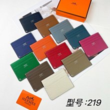 HERMES Evercolor Beige Malfa Calvi Card Case Business Holder W Stamp 438652 歷史價格詳細信息