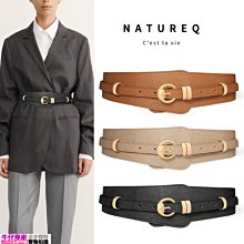 真皮腰帶腰包女百搭西裝配連衣裙子毛衣收腰封時尚裝飾大衣潮ins大衣腰帶-促銷 歷史價格詳細信息