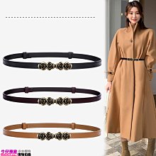 腰帶女配連衣裙子收腰真皮裝飾西裝時尚百搭松緊腰封外搭毛衣大衣大衣腰帶-促銷 歷史價格詳細信息