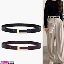 Linda私家衣櫥*皮帶女士真皮簡約百搭時尚純牛皮腰帶細韓國ins風裝飾配牛仔褲帶 歷史價格詳細信息