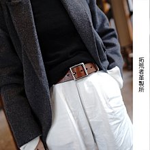 拓荒者革制所。小眾設計頭層牛皮單肩背包簡約托特包真皮百搭大容量單肩腋下包女 歷史價格詳細信息