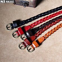 編織腰帶  女腰帶 愛心釦頭編織針釦腰帶 花貓咪 女生皮帶 腰帶 腰封 腰繩 腰鍊 歷史價格詳細信息