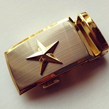銅五星腰帶扣，五星銅帶扣，建國前后，黃銅，規整，厚重，使用痕9607 歷史價格詳細信息