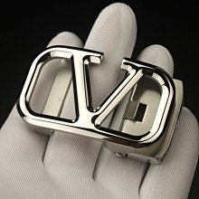 不銹鋼自動扣皮帶頭扣頭男士腰帶扣頭配件V字母3.5cm內徑休閑韓版，特價 價格比較,價格查詢,歷史價格詳細信息