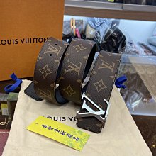 LV INITIALES 40MM 老花 字紋 帆布 金釦 腰帶 M9608V 現貨 歷史價格詳細信息