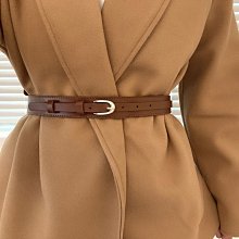 腰封 腰帶 女士寬腰帶裝飾連衣裙毛絨腰封簡約百搭配大衣風衣毛衣時尚寬皮帶 皮帶腰封-寶島百貨 歷史價格詳細信息