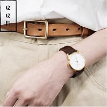 『皮皮創』原創設計手作真皮腰帶。重工重度做舊爆裂紋皺褶工藝頭層牛皮皮帶個性不羈粗礦原生態小眾阿美咔嘰潮男牛皮純銅針扣真皮 歷史價格詳細信息