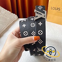 瑪麗二手 路易威登 LV x YK LV INITIALES 23聯名款 波點 雙面腰帶 皮帶 3cm M0655U 歷史價格詳細信息