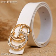 新款雙G皮帶女黑色真皮簡約休閑時尚百搭韓版牛仔褲裙子潮流腰帶現貨熱銷- 歷史價格詳細信息