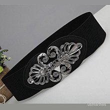 女士鬆緊腰帶優質雪紡大蝴蝶結腰封女洋裝時尚甜美腰帶 歷史價格詳細信息