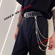 褲帶男潮年輕人時尚2023新款牛仔褲腰帶黑色針扣式皮帶男士高級感-沐雨家居 歷史價格詳細信息