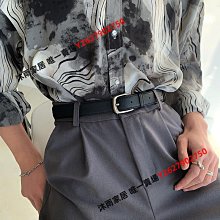 復古皮帶男士年輕人高級感無孔腰帶免打孔時尚休閑寬牛仔褲褲帶女 歷史價格詳細信息