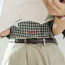 皮帶 腰帶 韓妞必備  皮帶女簡約百搭學生復古圓環時尚裝飾腰帶新款褲帶細人氣爆款-滿599免運 歷史價格詳細信息