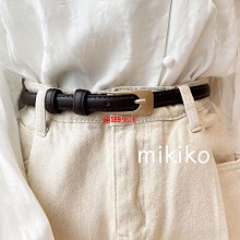 現貨皮帶｜法式削邊金環腰帶 M9365 簡約 韓系 基本款 復古腰帶 女皮帶 針扣皮帶 細腰帶 裝飾 歷史價格詳細信息