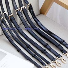 真皮包帶配件斜挎包包配件黑色荔枝紋可調節包帶加長牛皮細肩帶子-佳藝居 歷史價格詳細信息