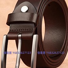 男士皮帶真皮潮年輕人休閑百搭牛皮褲帶夏季新款高檔腰帶男潮ins-沐雨家居 歷史價格詳細信息