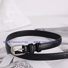 皮帶女士真皮配牛仔褲子高級感頭層牛皮法式復古黑色腰帶裝飾褲帶大衣腰帶-促銷 歷史價格詳細信息