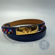 Hermes 愛馬仕 kelly 皮帶   收腰裝飾 法郎扣腰帶 萬用大推 百搭 歷史價格詳細信息