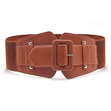 松緊腰帶女寬裝飾連衣裙毛衣韓版簡約百搭彈力皮帶復古加寬腰封黑 收腰 瘦腰 顯瘦 瘦身 收身 束腰 塑身  實拍 禮物（滿599元免運） 歷史價格詳細信息