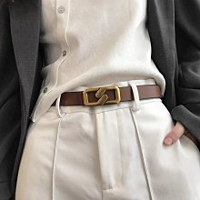 新品韓版女士牛皮腰帶裝飾皮帶休閒褲帶女皮帶103CM 歷史價格詳細信息