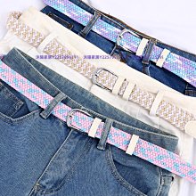 編織腰帶  女腰帶 愛心釦頭編織針釦腰帶 花貓咪 女生皮帶 腰帶 腰封 腰繩 腰鍊 歷史價格詳細信息