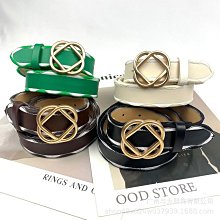 新款牛皮腰帶女版GG真皮女士腰帶時尚裝飾牛仔褲皮帶-滿599免運 歷史價格詳細信息