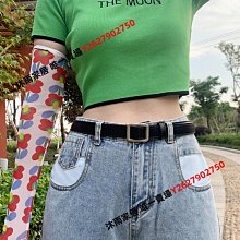 無孔皮帶女免打孔韓國復古簡約百搭時尚學生休閑黑色牛仔褲腰帶男【沐雨家居】 歷史價格詳細信息