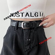 男裝全真皮包扣防過敏皮帶男女同款頭層牛皮窄腰帶 歷史價格詳細信息