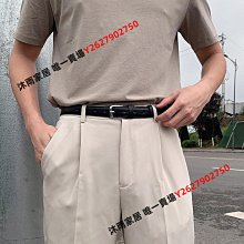 復古皮帶男士年輕人高級感無孔腰帶免打孔時尚休閑寬牛仔褲褲帶女 歷史價格詳細信息