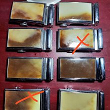 和闐玉糖料碧玉白玉黃口料自動扣皮帶扣35cm皮帶頭 歷史價格詳細信息