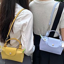 瓏驤mini包腋下肩帶改造 longchamp龍驤餃子包帶配件【kiki萌兔兔】 歷史價格詳細信息