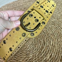 SOMETHING 牛仔LOGO短袖T恤(淺卡其) -女款 歷史價格詳細信息