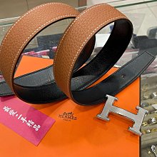 ☆最愛二手精品☆ HERMES 愛馬仕焦糖色駝色銀 H釦皮帶式繞圈多圈手環 XF9797 H刻印 歷史價格詳細信息