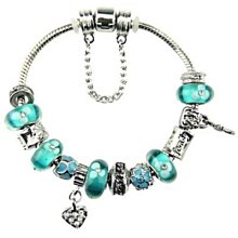 手鍊 串珠手環-琉璃飾品知性藍色歐美暢銷女配件2款73ay25[獨家進口][巴黎精品] 歷史價格詳細信息