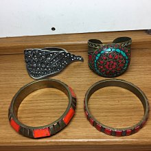 金屬造型手環(直徑7cm*高2.5cm) 時尚手環 舞蹈配件手環 肚皮舞手環 國標舞手鍊 敦煌舞手環 印度舞手環 歷史價格詳細信息