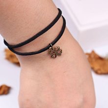 黑色皮手環 永久的經典款 永不過時款 小牛皮老花手鐲 圖片實拍 配有盒子包裝 歷史價格詳細信息
