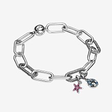 Pandora潘多拉925銀深藍海洋穆拉諾玻璃波紋串飾798938C00~兔年特價 歷史價格詳細信息