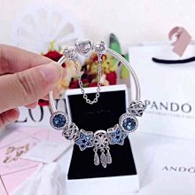 海洋之心銀手鏈女款時尚飾品手飾七夕情人節禮物送女友老婆生日 歷史價格詳細信息