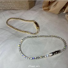 鋯石手鍊飾品女生高級感輕奢滿鑽巨閃莫桑鑽網球嘻哈手鍊 歷史價格詳細信息