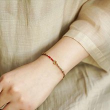 【解忧先生】玫紅虎眼石轉運招桃花招財星月手鏈雙層手串送女閨蜜生日禮物 歷史價格詳細信息