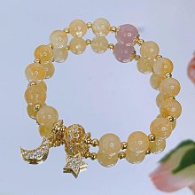 招財黃水晶手機鏈女天然紫水晶手腕掛件珠串手機殼掛繩男吊墜 歷史價格詳細信息