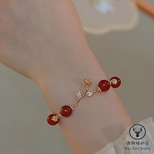 【解忧先生】玫紅虎眼石轉運招桃花招財星月手鏈雙層手串送女閨蜜生日禮物 歷史價格詳細信息