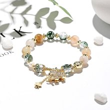 綠幽靈手鍊 天然水晶  招財手鍊 綠幽靈 綠水晶 女  女生禮物 閨蜜禮物 開運 轉運手鍊 手串-随意飾品 歷史價格詳細信息