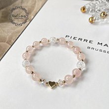 粉水晶心形手機鏈，粉水晶包掛，粉水晶裝飾物，品相如圖所示，小22930 歷史價格詳細信息