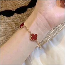 幸運草金飾 不亦樂狐黃金戒指 歷史價格詳細信息